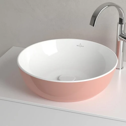 Раковина накладная Villeroy&amp;Boch Artis 43 417943BCT0 Powder