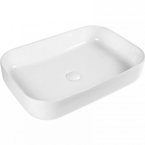 Раковина-чаша Bond 60 S54-600 Белая глянцевая фарфор накладная