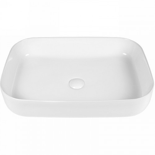 Раковина-чаша Bond 60 S54-600 Белая глянцевая фарфор накладная