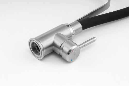 Смеситель для кухни Knotlor Streamline SS-07 цвет Матовая сталь