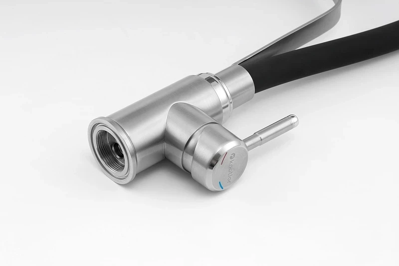 Смеситель для кухни Knotlor Streamline SS-07 цвет Матовая сталь