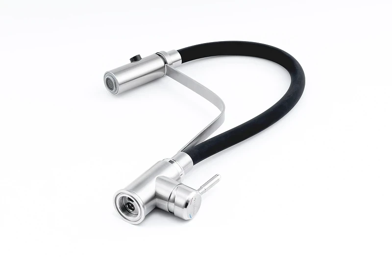 Смеситель для кухни Knotlor Streamline SS-07 цвет Матовая сталь