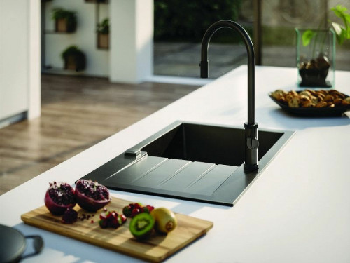 Кухонная мойка Alveus Granital Cadit 20 Terra G22 790x500 1132023 Песчаная искусственный камень (литьевой мрамор) встраиваемый