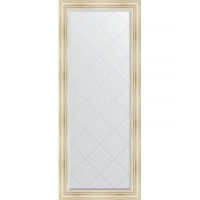 Зеркало Evoform Exclusive-G Floor 204х84 BY 6328 с гравировкой в багетной раме - Травленое серебро 99 мм стекло