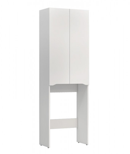 Шкаф пенал Vigo Grani 40 64 036 над стиральной машиной цвет Белый