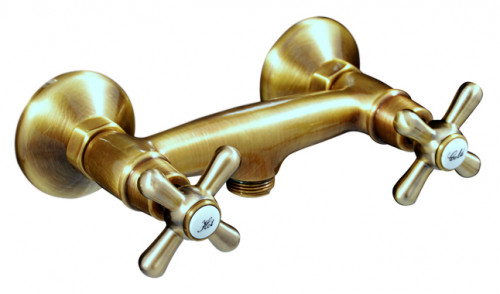 Смеситель для душа Rav Slezak Morava retro MK180.5SM бронзовый на стену