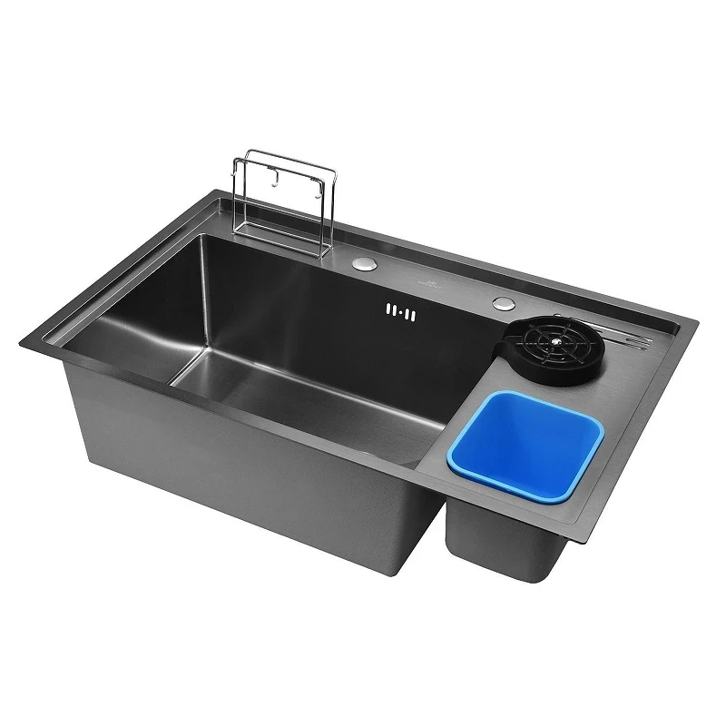Кухонная мойка Wisent 78 WM37850B цвет Графит