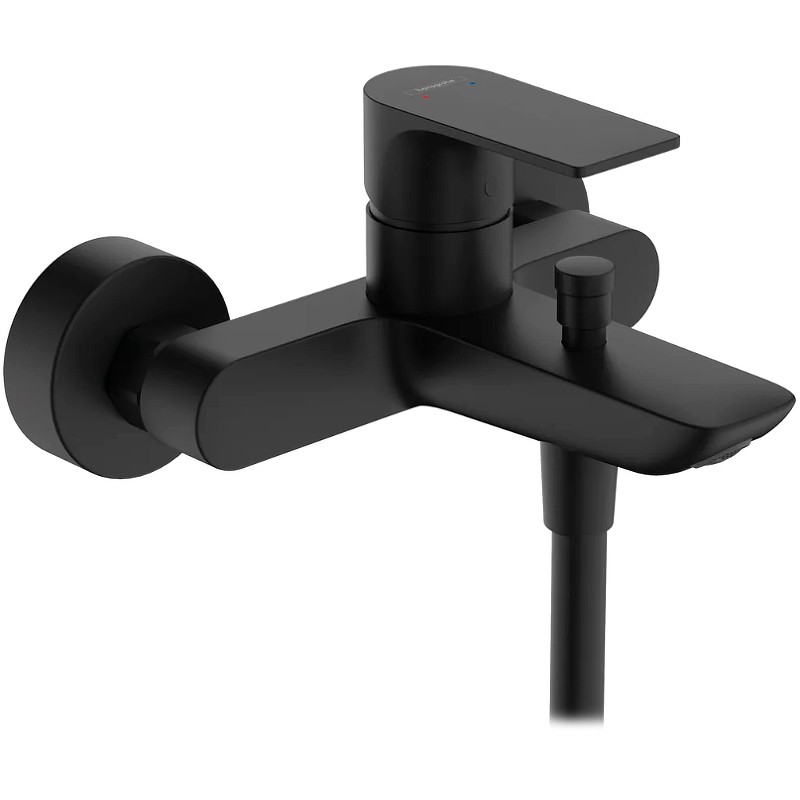 Смеситель для ванны Hansgrohe Rebris E 72450670 Черный матовый латунь на стену