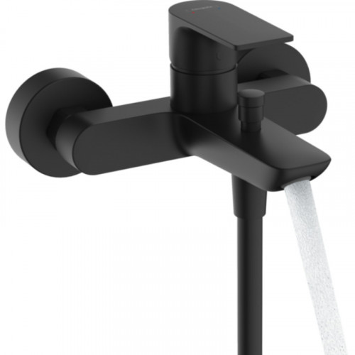 Смеситель для ванны Hansgrohe Rebris E 72450670 Черный матовый латунь на стену
