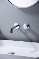 Смеситель для раковины Aquatek Европа AQ1313CR Хром латунь встраиваемый