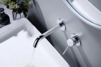 Смеситель для раковины Aquatek Европа AQ1313CR Хром латунь встраиваемый