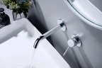 Смеситель для раковины Aquatek Европа AQ1313CR Хром латунь встраиваемый