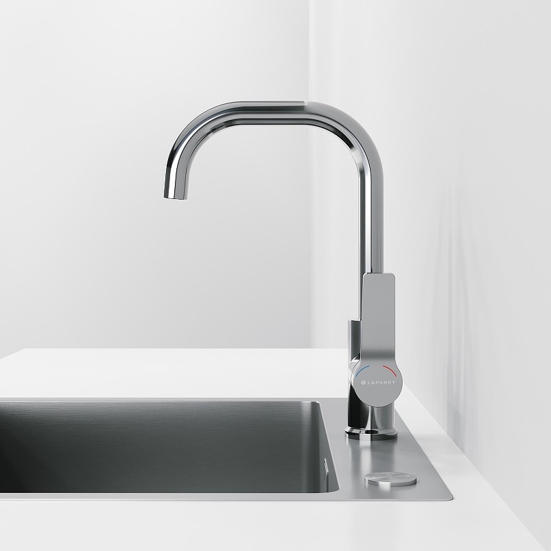 Смеситель для кухни Laparet Nobia Pro N3063702LPT Хром латунь