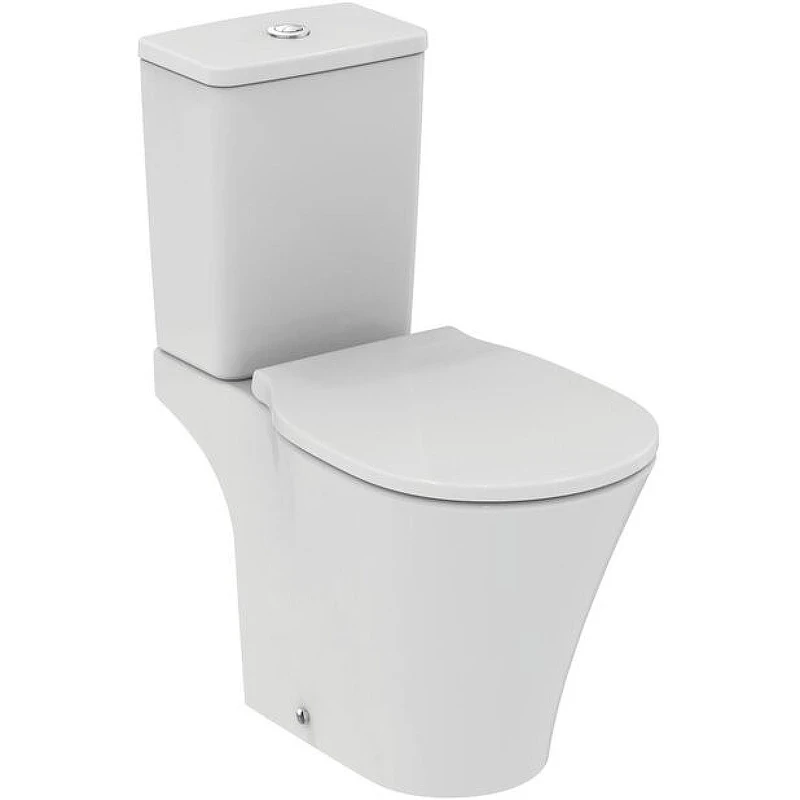 Унитаз компакт Ideal Standard Connect Air E009701 без бачка и сиденья фарфор напольный