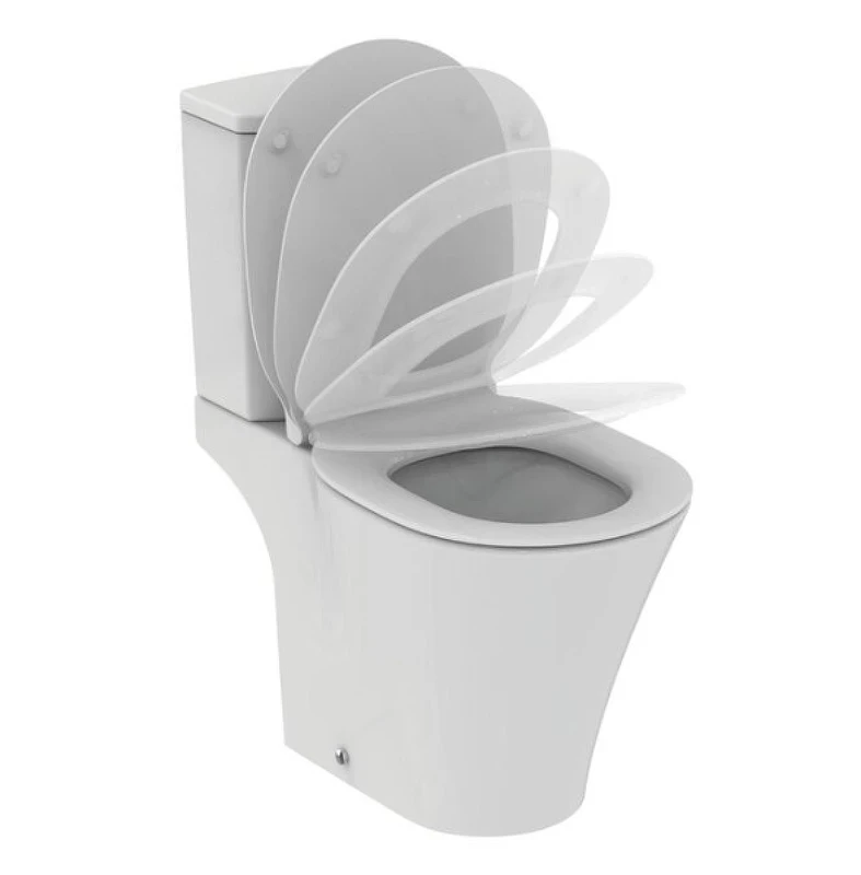 Унитаз компакт Ideal Standard Connect Air E009701 без бачка и сиденья фарфор напольный