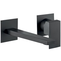 Смеситель для раковины Fiore Kube 100NN7597 Черный встраиваемый