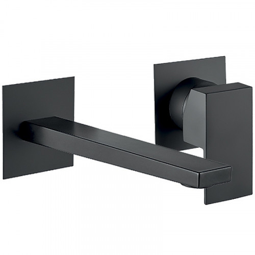 Смеситель для раковины Fiore Kube 100NN7597 Черный встраиваемый