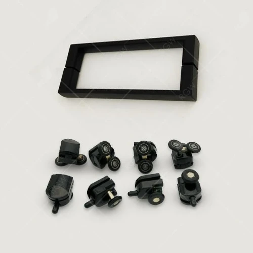 Душевой уголок RGW Classic 150x70 32094875-014 профиль цвет Черный стекло прозрачное