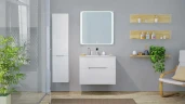 Зеркало Jorno Modul 80 Mоl.02.77/W с подсветкой с сенсорным выключателем стекло