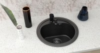 Смеситель для кухни Ulgran Classic U-004-331 Белый латунь