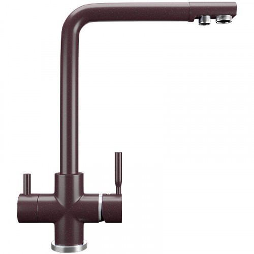 Смеситель для кухни Ulgran Classic U-016-345 Шоколад латунь