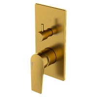 Душевая система WasserKRAFT A175571 Золото матовое латунь встраиваемый