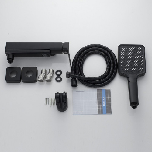 Смеситель для ванны Shevanik S99H S9952H цвет Черный