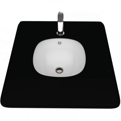 Раковина Creavit Solo 44 SO037-00CB00E-0000 Белая фарфор встраиваемый