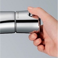 Смеситель для ванны Kludi Ambienta 534010538 с термостатом Хром латунь на стену