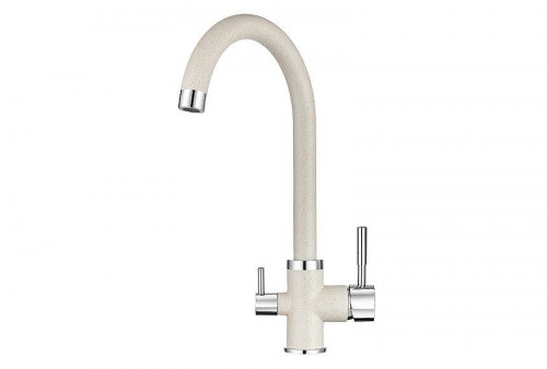 Смеситель для кухни Granula 2168 цвет Пирит