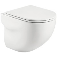 Унитаз BelBagno Onda BB066CHR подвесной без сиденья фаянс подвесной