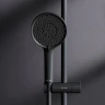 Душевая система AM.PM X-Joy F0785A422 с термостатом Черная матовая латунь на стену