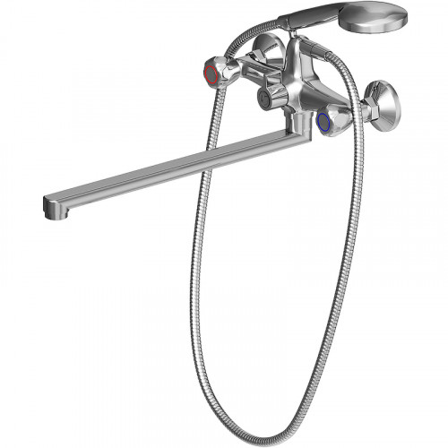 Смеситель для ванны Dorff Modern D7095000 универсальный Хром латунь на стену