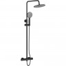 Душевая система Agger Thermo A2451244 Черная латунь на стену