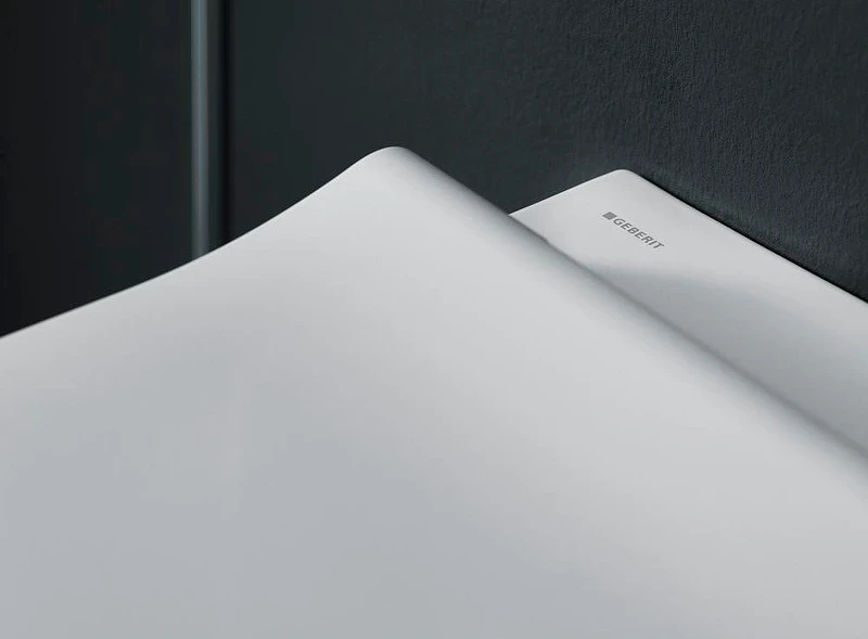 Унитаз Geberit Smyle Square 500.683.00.2 подвесной с сиденьем Микролифт фарфор подвесной