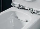 Унитаз Geberit Smyle Square 500.683.00.2 подвесной с сиденьем Микролифт фарфор подвесной