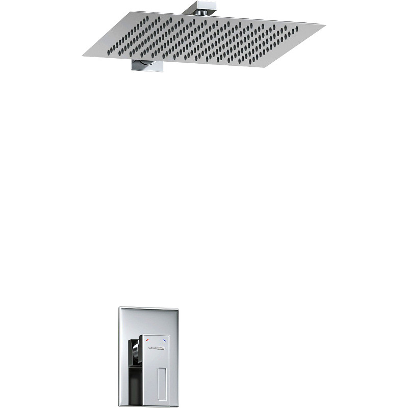 Душевая система WasserKRAFT Alme A12119 Хром латунь встраиваемый