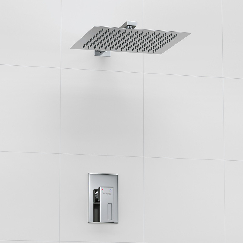 Душевая система WasserKRAFT Alme A12119 Хром латунь встраиваемый