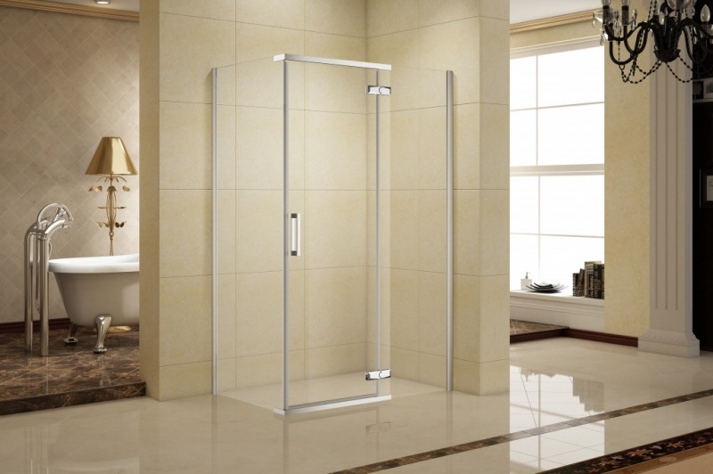 Душевой уголок Aquanet Logic RC1000 AE32-S-100x80U-CT 243626 профиль Хром стекло прозрачное