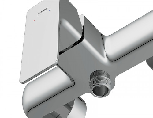 Смеситель для душа Cersanit Geo 63041 Хром латунь на стену