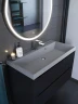 Раковина Uperwood Classic Quartz 90 291030010 цвет Бетон