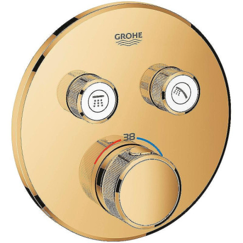Смеситель для душа Grohe Grohtherm 29119GL0 с термостатом Холодный рассвет глянец