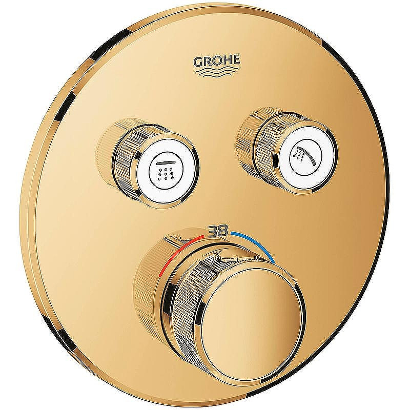 Смеситель для душа Grohe Grohtherm 29119GL0 с термостатом Холодный рассвет глянец