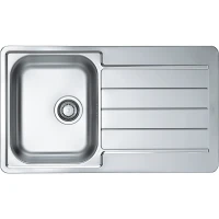 Кухонная мойка Alveus Line 20 NAT-90 860x500 1065560 Натуральная сталь нержавеющая сталь встраиваемый