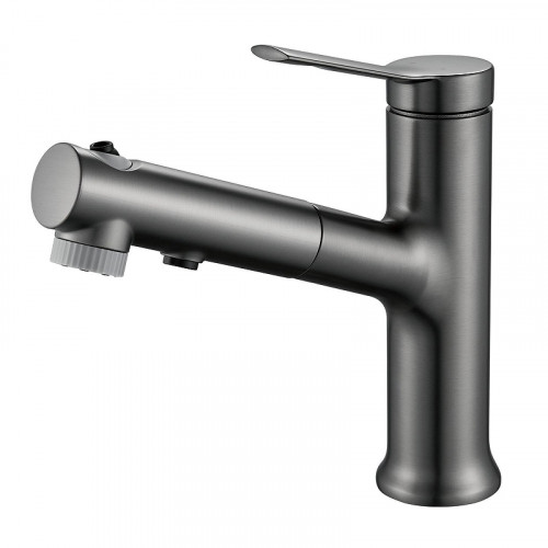 Смеситель для раковины Raffine F281T цвет Оружейная сталь