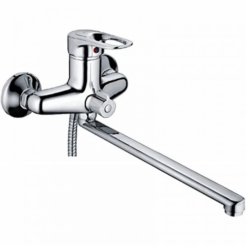 Смеситель для ванны Ledeme H04 2204L универсальный Хром латунь на стену