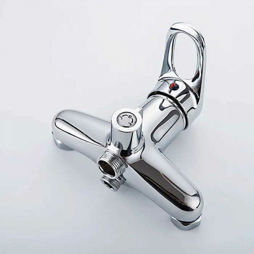 Смеситель для ванны Ledeme H04 2204L универсальный Хром латунь на стену