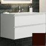 Тумба с раковиной SanVit Авеню-2 75 kavenu275 в цвете Ral подвесная Шоколад МДФ / ЛДСП