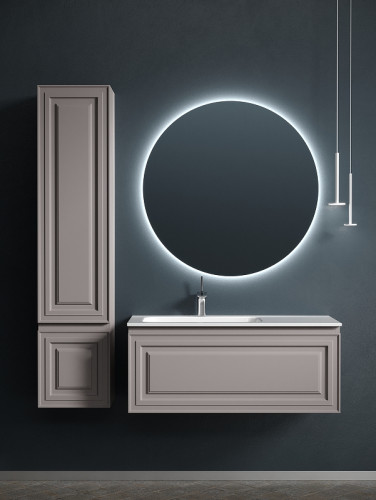 Тумба под раковину Sancos Very 100 L VR100LSM подвесная Doha Soft МДФ / ЛДСП