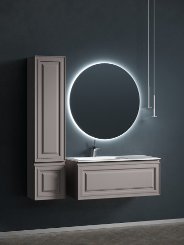 Тумба под раковину Sancos Very 100 L VR100LSM подвесная Doha Soft МДФ / ЛДСП